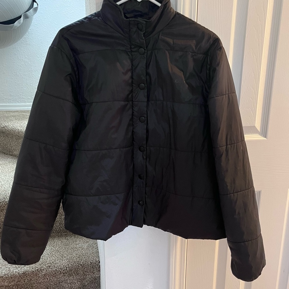 Women's Volcom Black Puffer Jacket